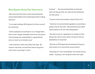 Chief Sustainability Officer Role in Corporations