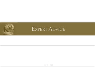 MERRILL LYNCH
PRIVATE WEALTH MANAGEMENT
H U L T S W S G
EXPERT ADVICE
 