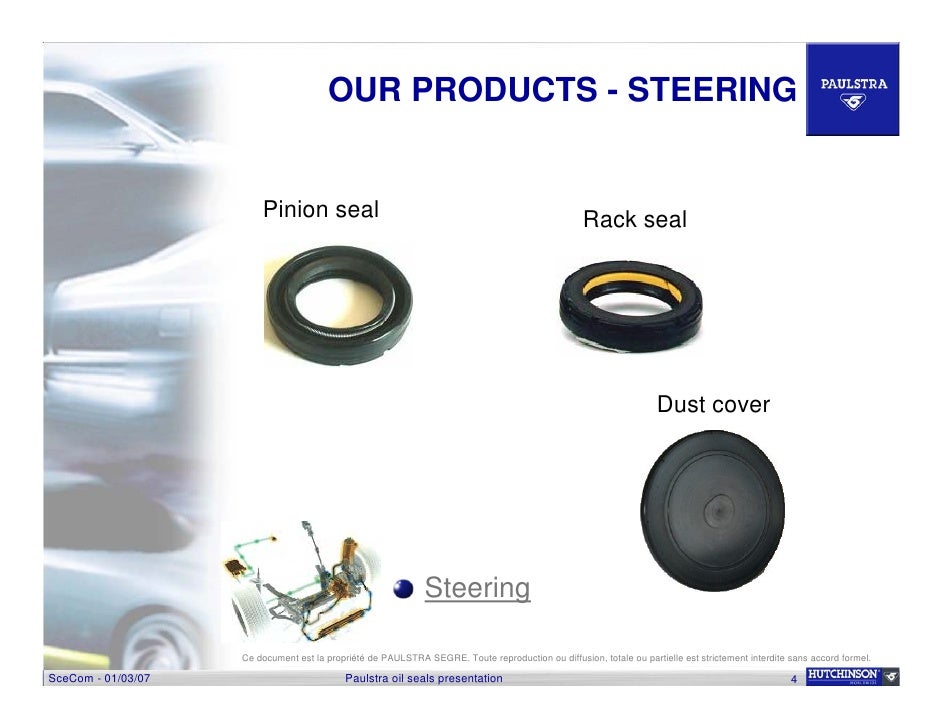 Hutchinson Seal MéXico Parts Capability 2008