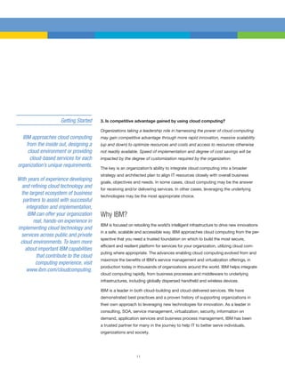 Ibm Perspective On Cloud Computing