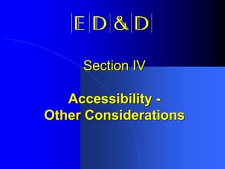 IEEE-PSES Presentation: Shock Hazards & Accessibility