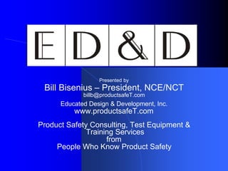 IEEE-PSES Presentation: Shock Hazards & Accessibility