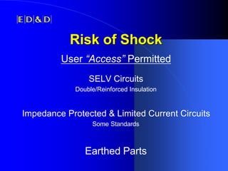 IEEE-PSES Presentation: Shock Hazards & Accessibility