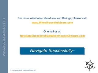 Shared Services for Finance & Accounting -  Wheelhouse Advisors 7.15.08