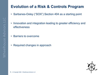 Shared Services for Finance & Accounting -  Wheelhouse Advisors 7.15.08