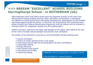 Steps to Low Carbon & (Zero-) Carbon schools and beyond