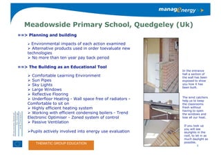 Steps to Low Carbon & (Zero-) Carbon schools and beyond