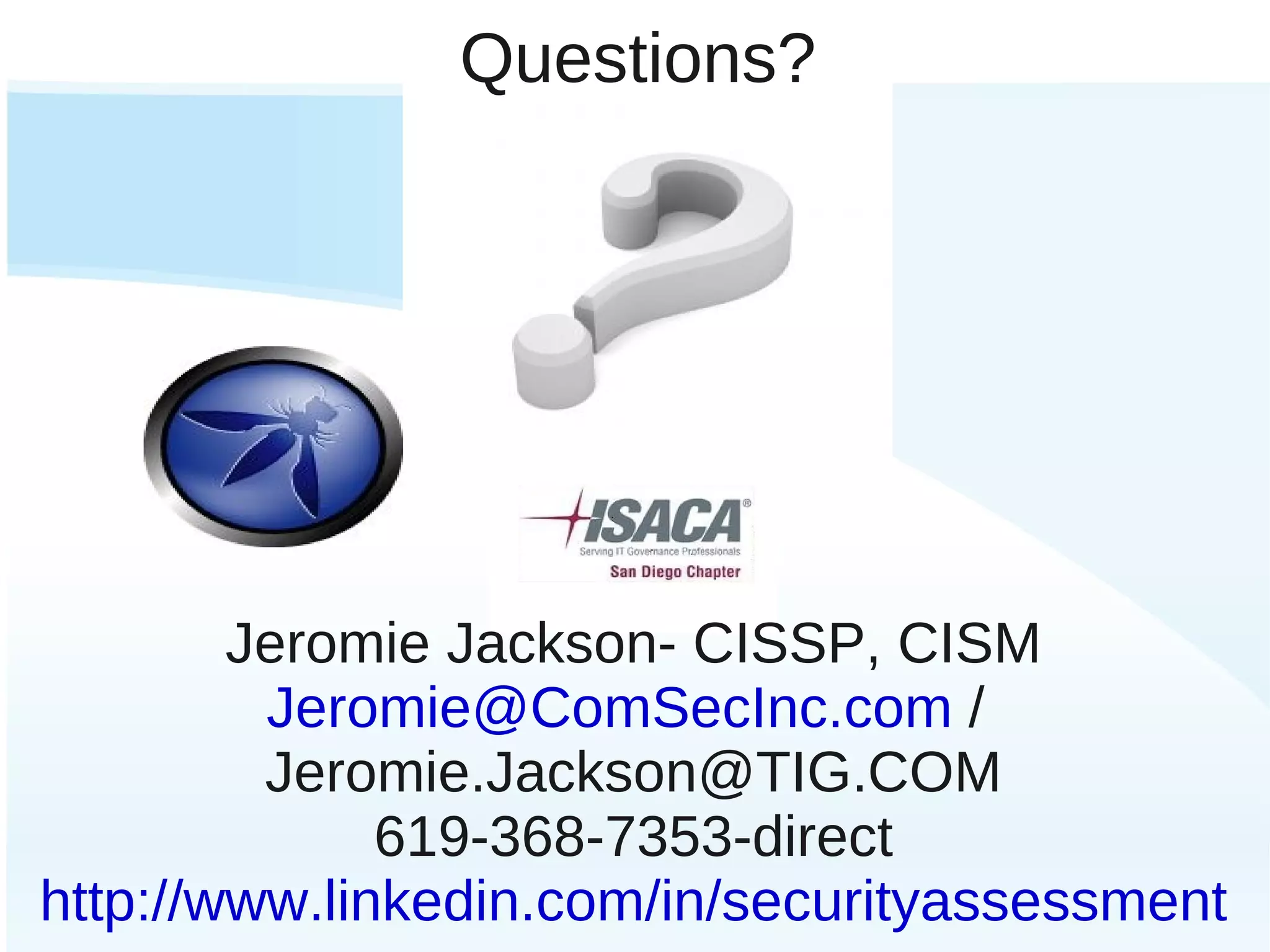 IT Optimization & Risk Management