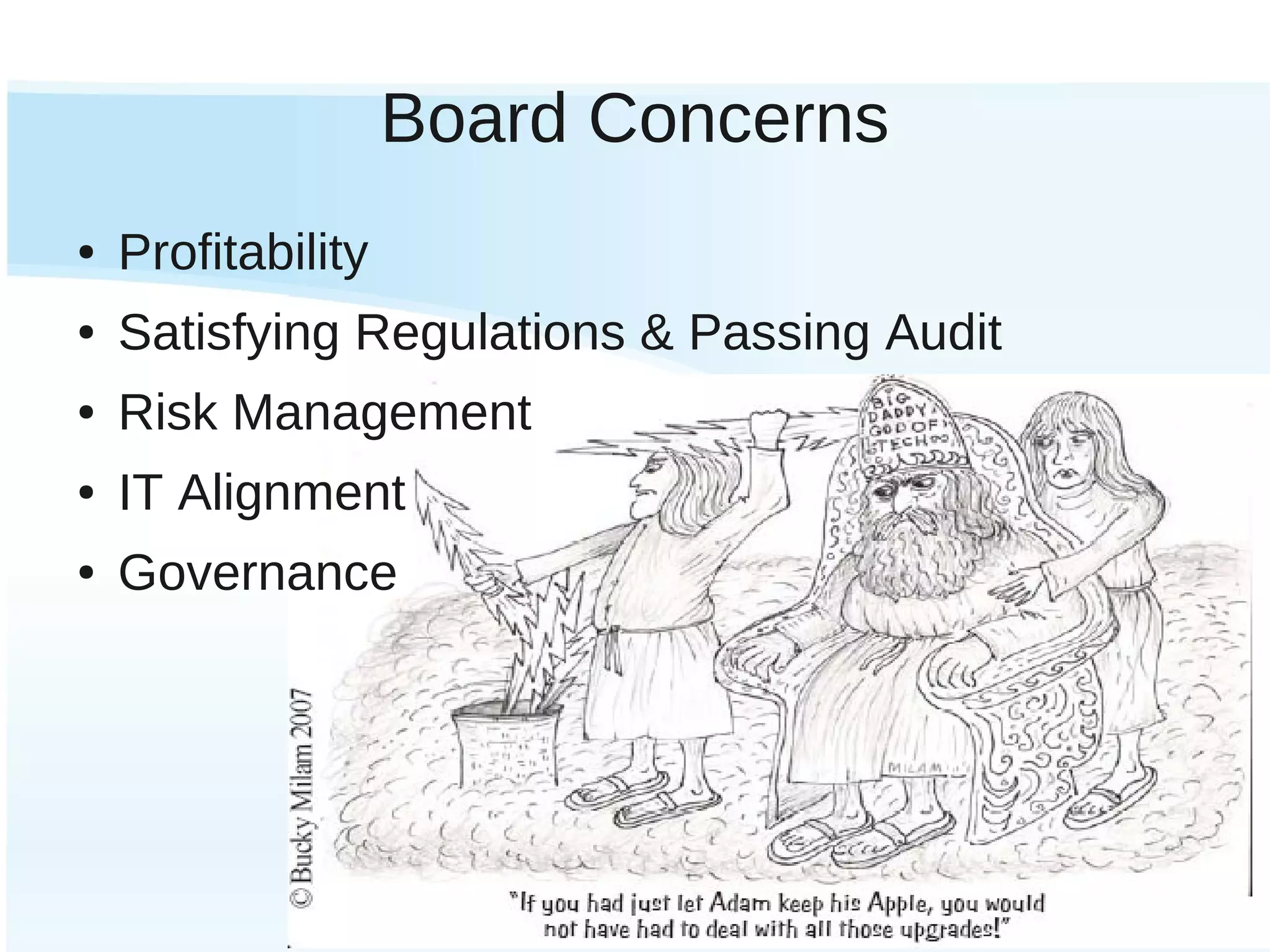 IT Optimization & Risk Management