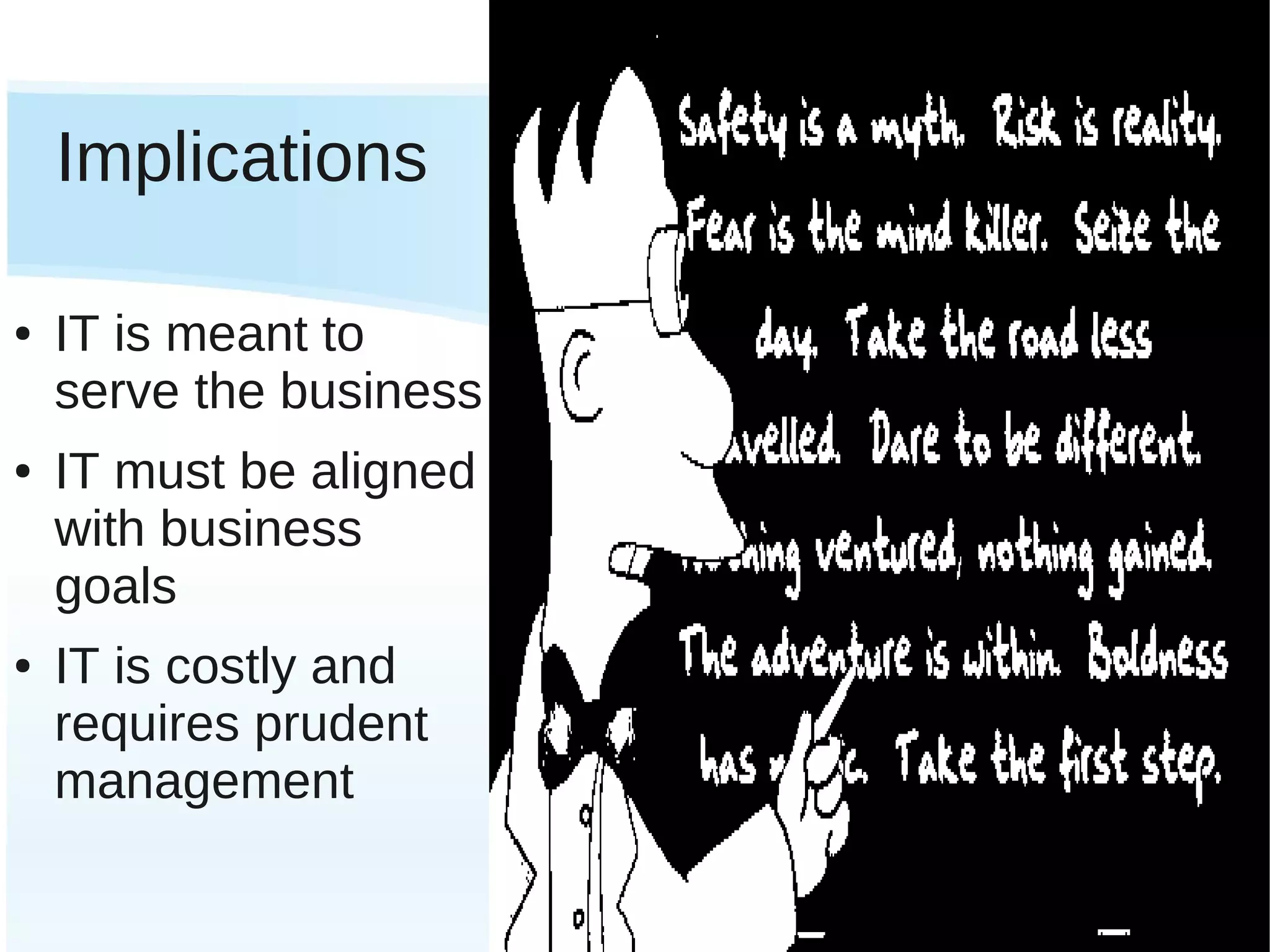 IT Optimization & Risk Management