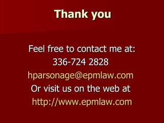 Retention Period Forms must be retained for: * One year following an employee’s termination. *Three years from the employee’s date of hire. WHICHEVER IS LATER! 