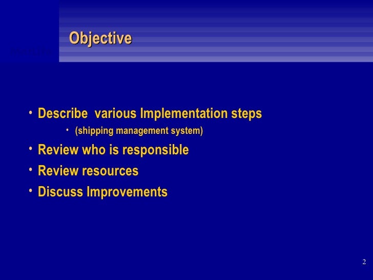 Implementation Presentation A