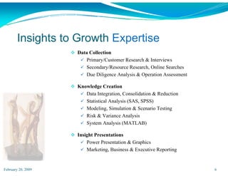 Insights To Growth Presentation