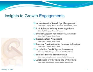 Insights To Growth Presentation
