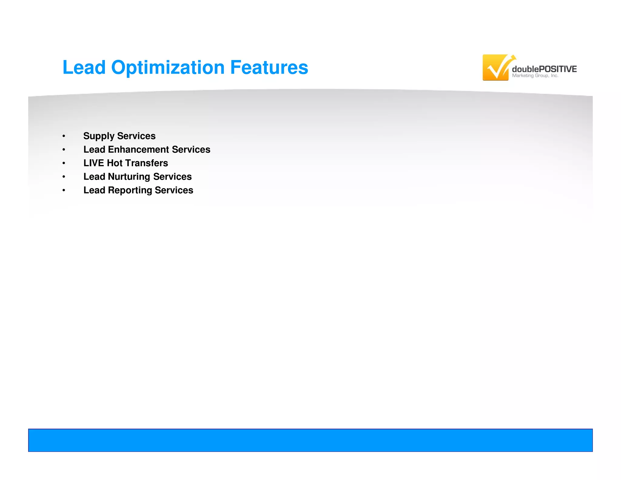 Insurance Lead Optimization Webinar
