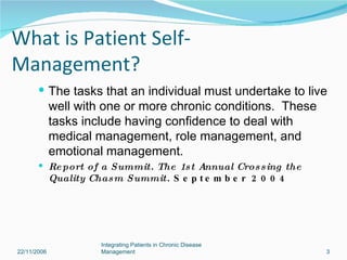 Integrated Patient Care | PPT