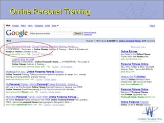 Online Personal Training 