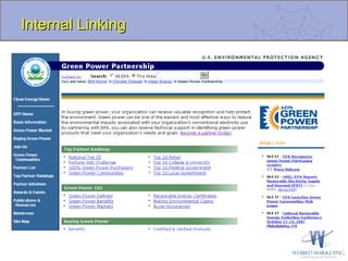 Internal Linking 