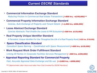 Introduction To OSCRE | PPT