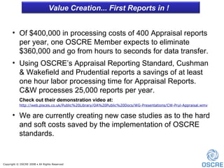 Introduction To OSCRE | PPT