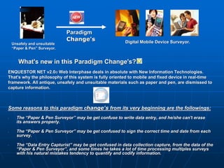 Introducing Enquestor Project V2.0© Web Interphase