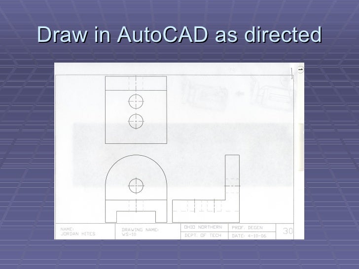 Introduction To Computer Aided Drafting And Design