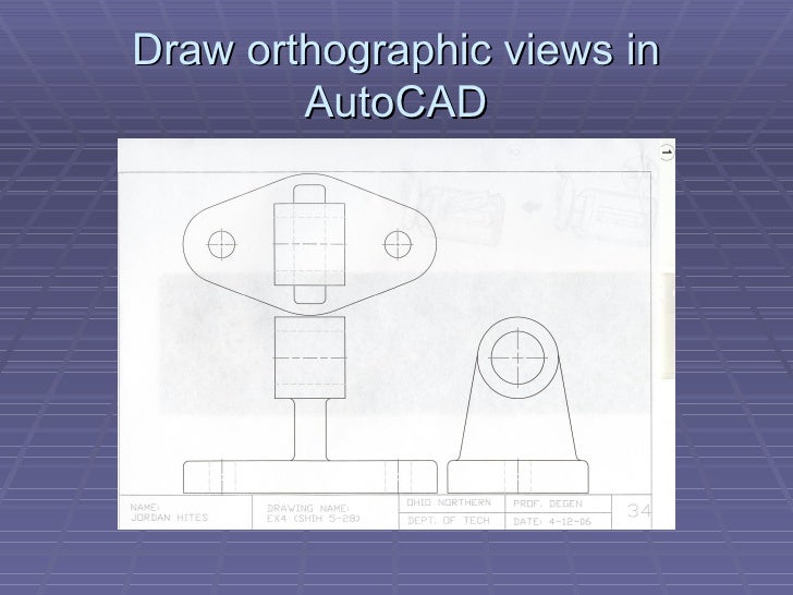 autocad bearing label Computer Drafting Design And Aided To Introduction