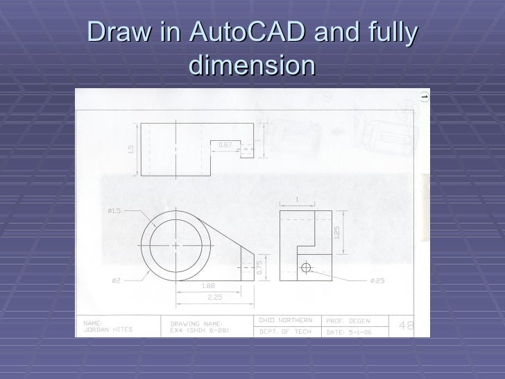 autocad label bearing Drafting Aided Design Introduction To And Computer