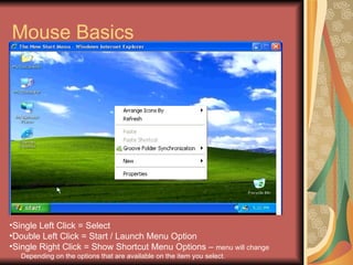 Introduction To Windows Xp Class 1 | PPT