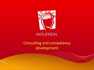 Consulting and competency development 