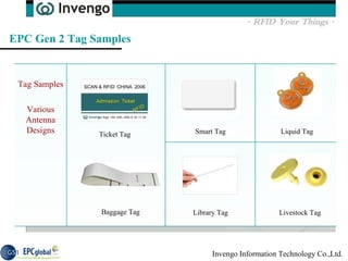 EPC Gen 2 Tag Samples Ticket Tag Smart Tag Library Tag Liquid Tag Livestock Tag Baggage Tag Tag Samples Various Antenna Designs 