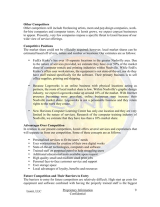Izonit Business Plan