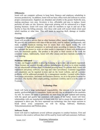 Izonit Business Plan