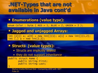 .NET Vs J2EE | PPT