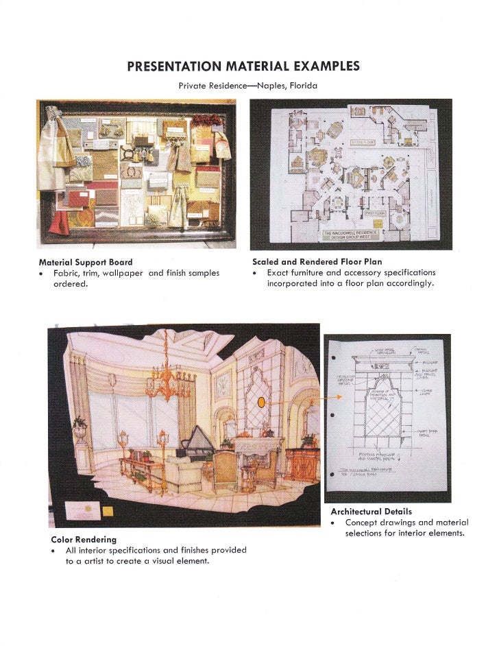 Completed Interior Design Project Examples