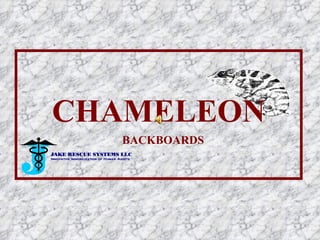 CHAMELEON BACKBOARDS 