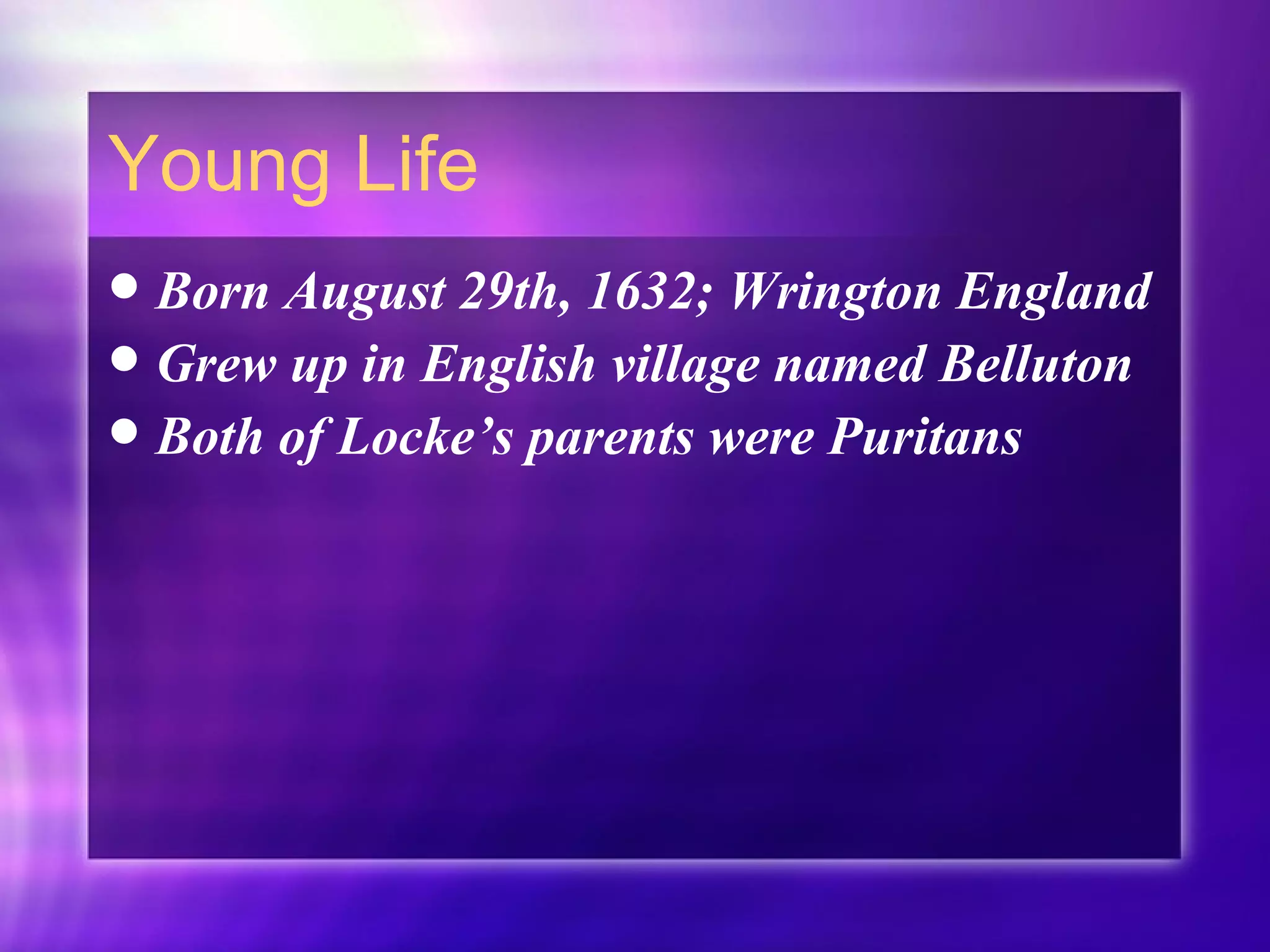 John Locke PPT