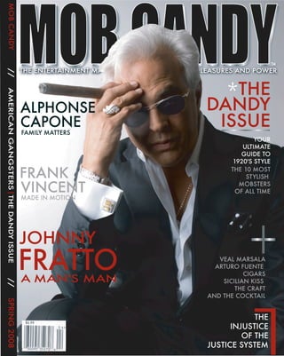 Mob Candy Magazine - Johnny Fratto Cover