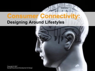 Consumer Connectivity:   Designing Around Lifestyles Copyright  ©  2007 Kendall Ross Brand Development & Design 