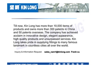 Kin Long Project Collections