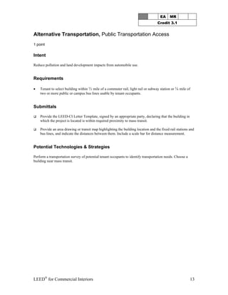 Leed CI Abbreviated Manual