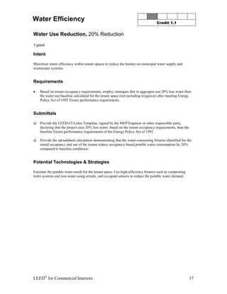 Leed CI Abbreviated Manual