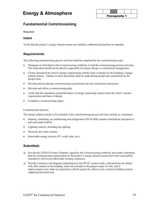 Leed CI Abbreviated Manual