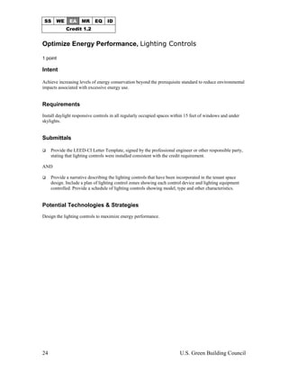 Leed CI Abbreviated Manual