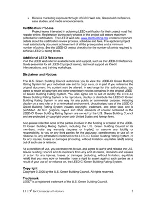 Leed CI Abbreviated Manual