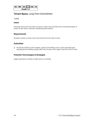 Leed CI Abbreviated Manual