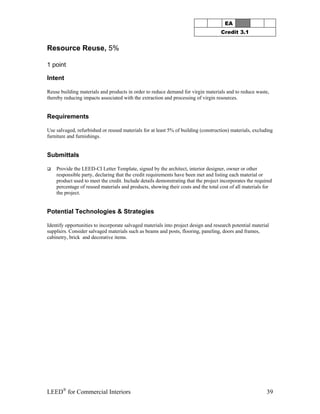 Leed CI Abbreviated Manual