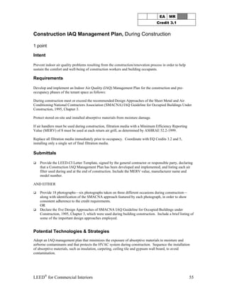 Leed CI Abbreviated Manual