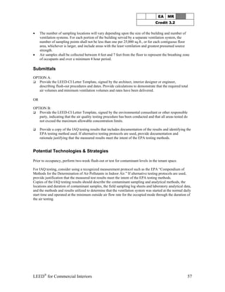 Leed CI Abbreviated Manual