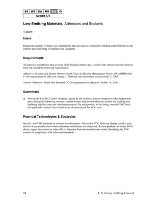 Leed CI Abbreviated Manual